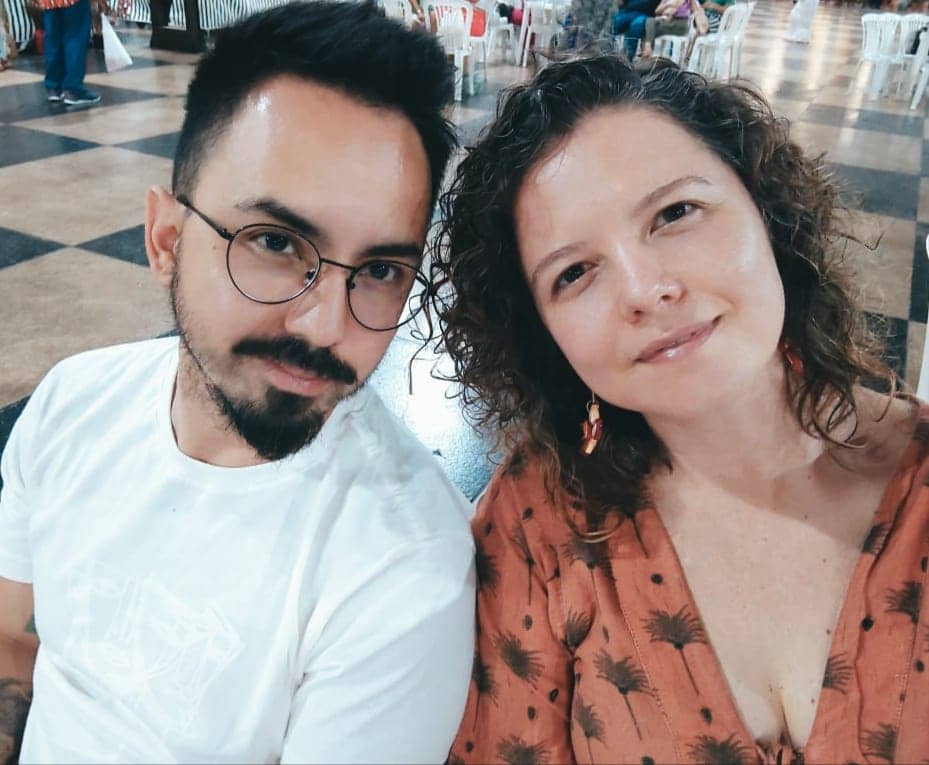 Rosa Scaquetti e Adam Suzuki